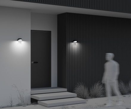 Уличный настенный светодиодный светильник Maytoni Outdoor Gloss O447WL-L7GF3K