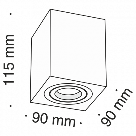Потолочный светильник Maytoni Alfa C017CL-01W
