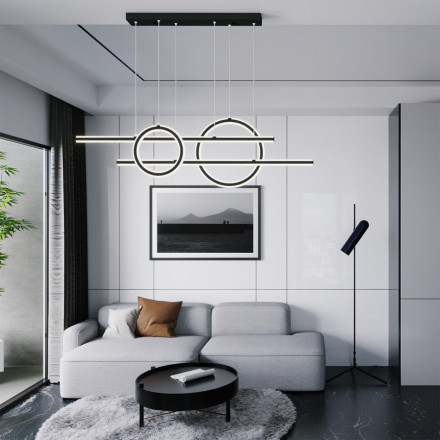 Подвесная светодиодная люстра Novotech Over Ondo 359183