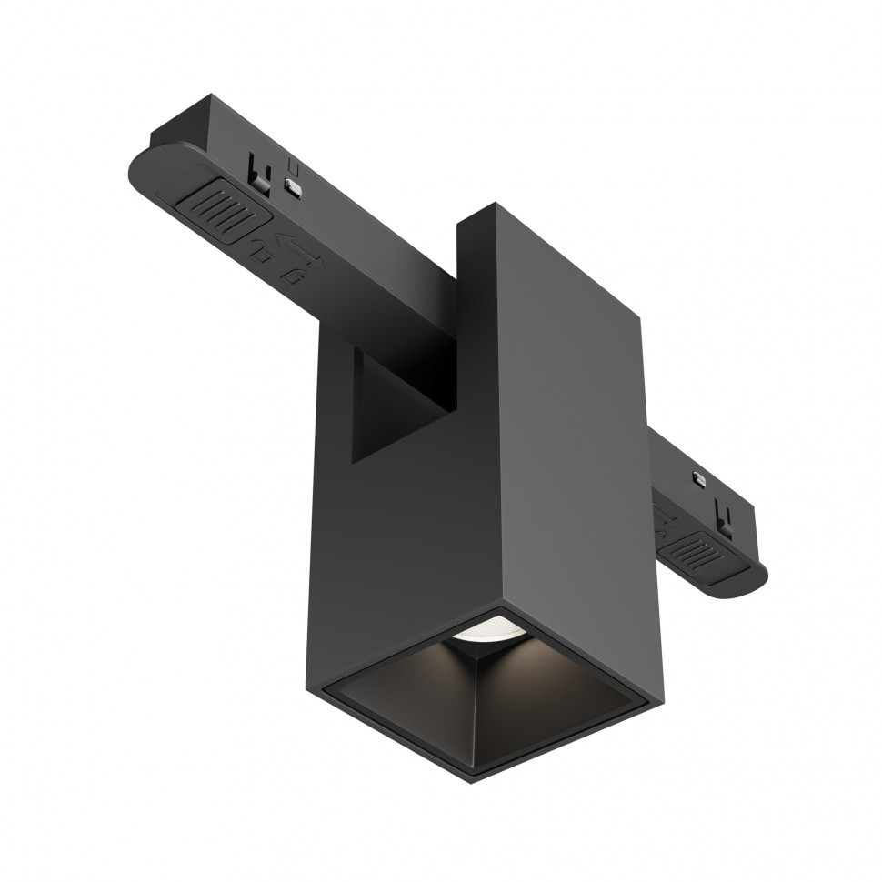 Трековый магнитный светодиодный светильник Maytoni Exility Alfa TR121-4-7W-DS-B