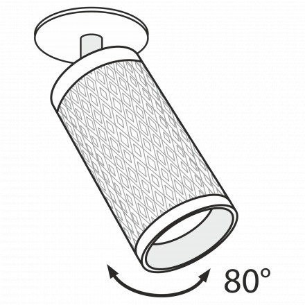 Встраиваемый спот Maytoni Focus Design C037CL-01G