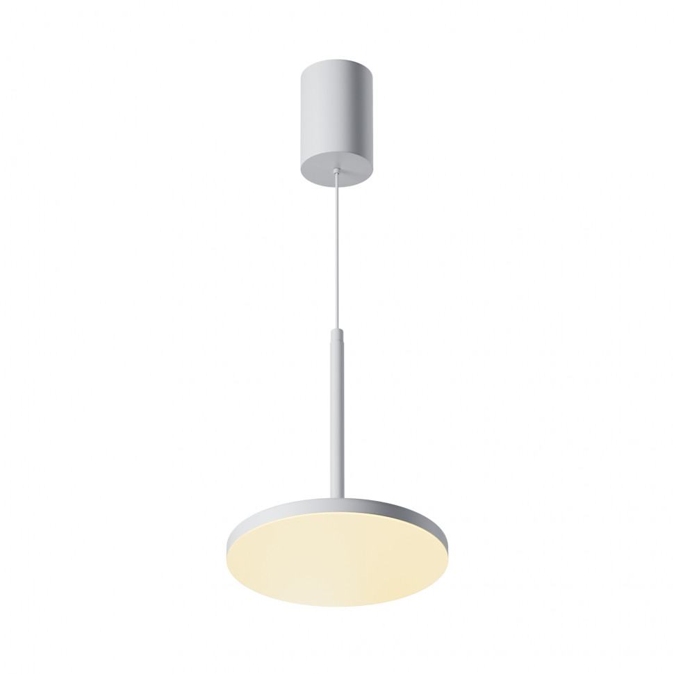 Светильник подвесной светодиодный Maytoni Plato P076PL-L12W3K-W
