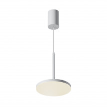 Светильник подвесной светодиодный Maytoni Plato P076PL-L12W4K-W