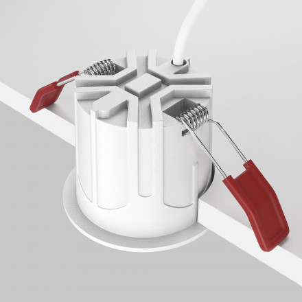 Встраиваемый светильник Maytoni Technical Alfa LED DL043-01-10W4K-RD-WB