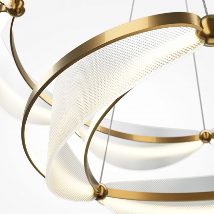 Люстра подвесная светодиодная Maytoni Breeze MOD281PL-L80BS3K