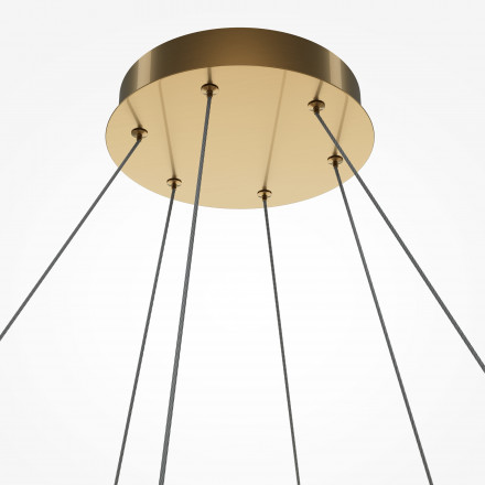 Люстра подвесная светодиодная Maytoni Breeze MOD281PL-L80BS3K