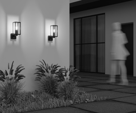 Уличный настенный светильник Maytoni Outdoor Cell O452WL-01GFSR